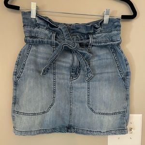 Free People Jean skirt SZ 0